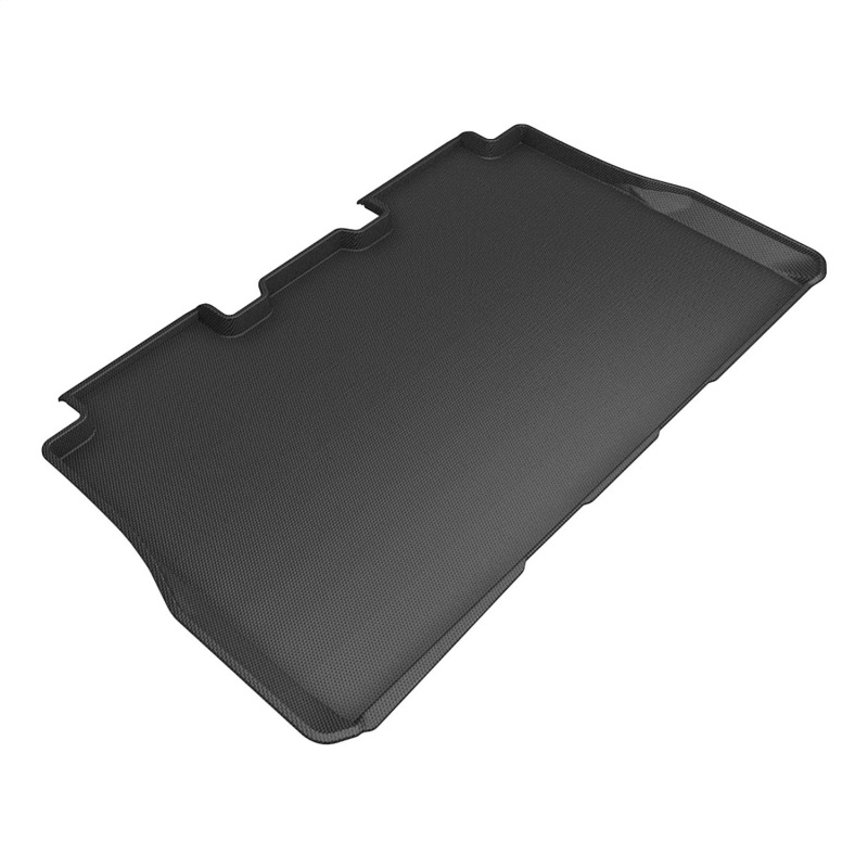 Tesla Cybertruck Floor Mat - Rear - 3D MAXpider - Kagu Series, Carbon Fiber Embossed Pattern - Black - 2024+ Tesla Cybertruck Floor Mat - Rear - 3D MAXpider - Kagu Series, Carbon Fiber Embossed Pattern - Black - 2024+